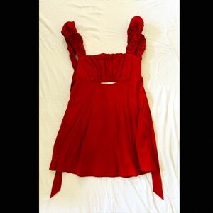 NWT Free People Red Dress